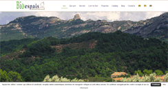 Desktop Screenshot of bioespais.com
