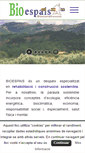 Mobile Screenshot of bioespais.com